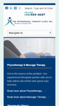 Mobile Screenshot of orthophysio.com